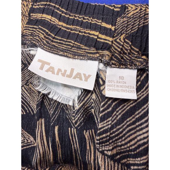 TanJay patchwork button maxi skirt womens 18 vintage peasant cottagecore fairy - Picture 4 of 7